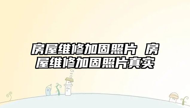 房屋維修加固照片 房屋維修加固照片真實